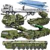 Китай Сучасна Армія Військові Вантажівки Набори Пускових Установок SCUD Будівельні Блоки Цеглинки Іграшки Танки Протитанкова Ракета Автомобіль DF-17 DF-41