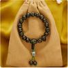 Ash-glazed Glass Bracelet, Same Style As On Xiaohongshu, Gold-leaf Multi-treasure Gold-swallowing Beast Bracelet, Perfect with Gold-leaf