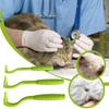 Portable Pet Tick Remover 3Pcs Dog Cat Tick Puller Kit Safe Body Care Skin Protection Tool for Puppy Horses Rabbits Pet Supplies