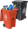 Anpassbarer Mülleimer zur Mülltrennung & Stiftehalter