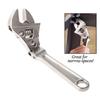 8"/10" Professional Adjustable Ratchet Wrench with 180° Rotating for Head for Repair Hydroelectric Conditioning Installa