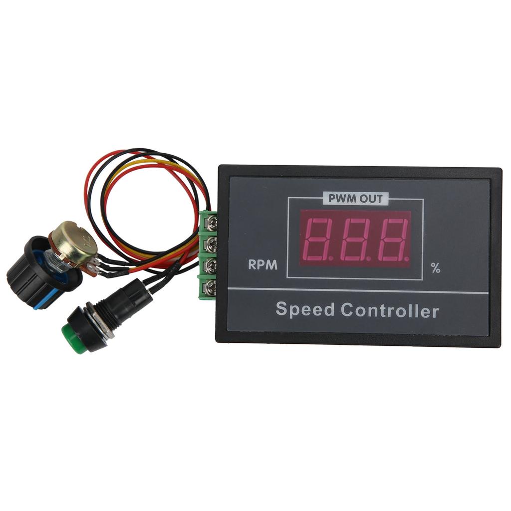 Regulator de Viteză Motor DC PWM 6V 12V 24V 48V Comutator Controller de Control al Vitezei Fără Trepte