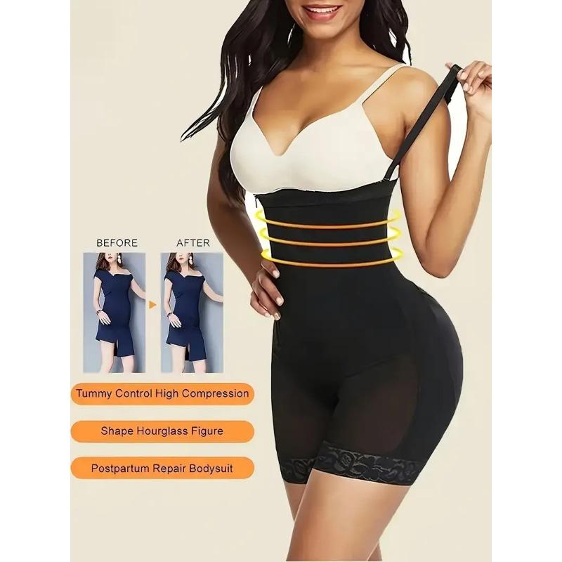 Damski body z bocznym zamkiem, kontrolujące brzuch, unoszące pośladki, wyszczuplające, modelujące