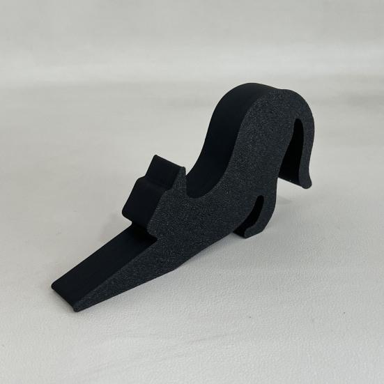 Stretched Cat Door Stopper Wedge Anti-slip Windproof No Drilling Anti-collision Carpet Tile Concrete Wooden Floor Kitten Decorative Doorstop