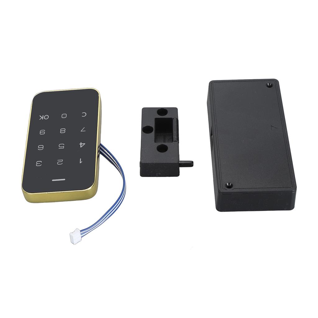 Digitales elektronisches Zahlenschloss Sicheres Touchscreen-Passwortschloss für Schrank Briefkasten Akte Sauna