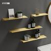 Geborsteld Goud Aluminium Badkamer Wandrek & Douche Organizer