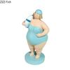 Beach Travel Swimsuit Women Figures Statue Desk Decoration Ornaments Creative Character Resins Sculpture Room Aesthetic Decor
