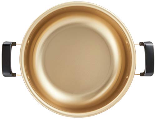 Hokuriku Aluminum 26cm Double-Handled Pot [For Gas Stove Only] Lightweight, Pure Oxalic Acid, Flavorful, Made In Japan