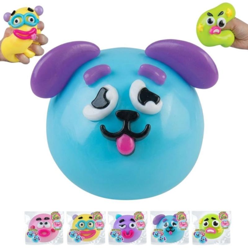 Creative Dog Face Changing Stress Toy for Adults Fun Relaxation & Squeeze