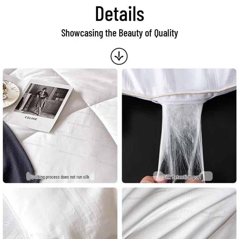 Hengyuanxiang 100% Cotton Tussah Silk Quilt