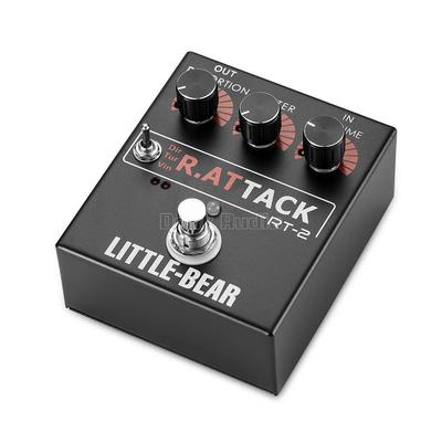 Nobsound RAT Gitarre Bass Verzerrung Effektpedal Bass Effektpedal Strike OMP Box mit Bypass-Funktion RT-2