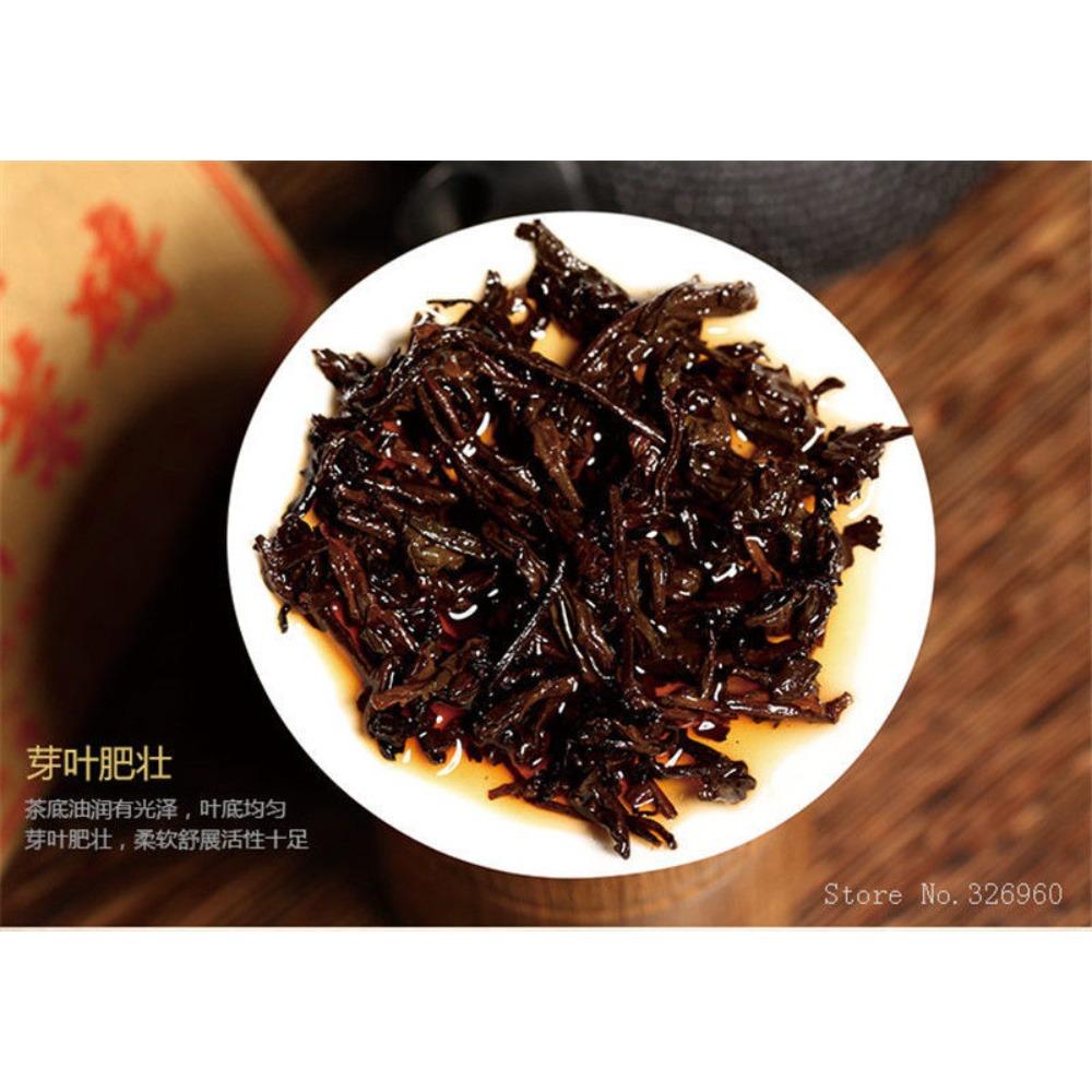 100g Ripe Pu Erh Tea Brick China Fermented Dark Tea Vintage Shou Pu Erh