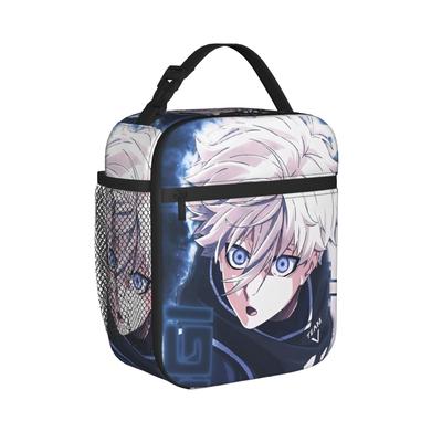 Blues Locks Insulated Lunch Bags Thermal Bag Reusable,Lunch Container Soccer High Capacity Tote Lunch Box College  Outdoor