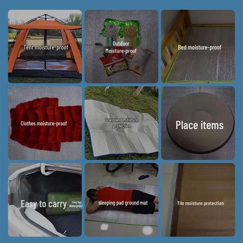 Camping Aluminum Film Picnic & Moisture-Proof Mat