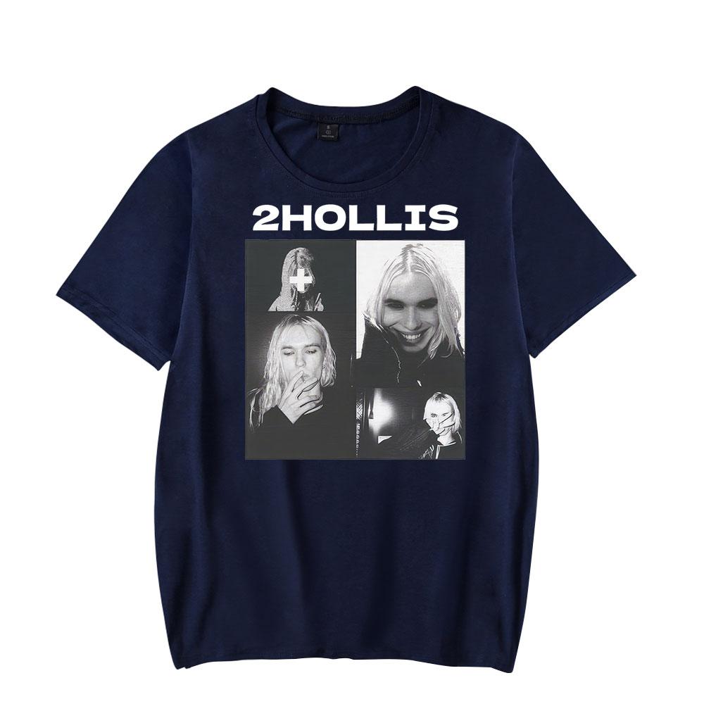 2025 2Hollis Photo Tshirt Shortsleeved Women Unisex Fashion Casual Summer Stylish Design Tee