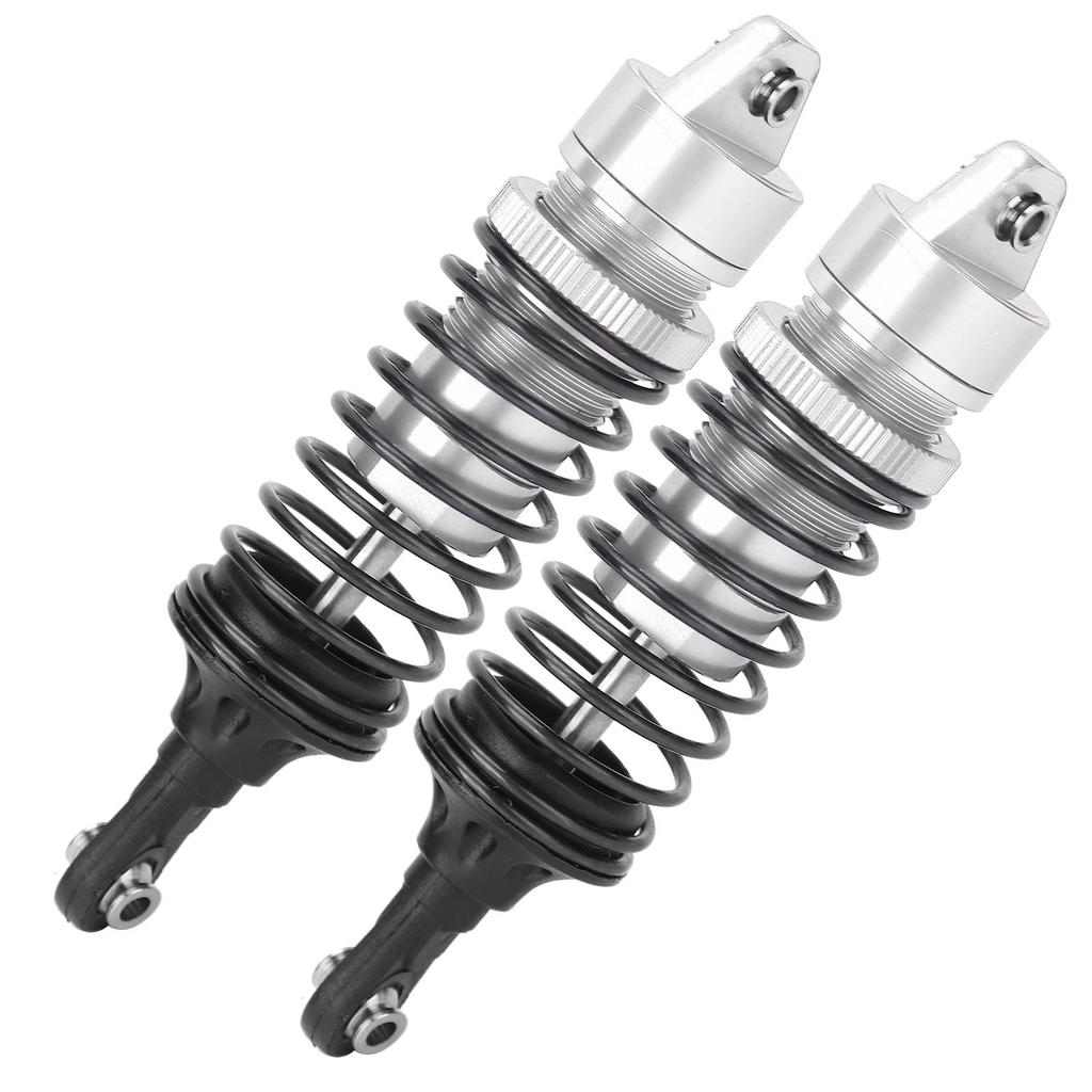 2Pcs 100mm RC Metal Shock Absorber Damper for TRAXXAS SLASH 2WD RC Car Upgrade PartsSilver