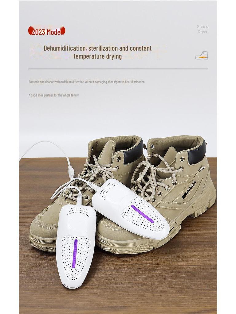 Smart Shoe & Sock Deodorizing Dryer for Home & School Use