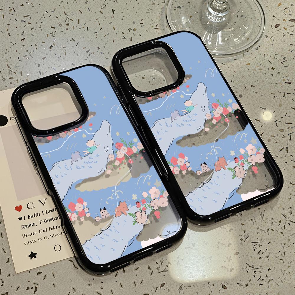 Painted Phone Case for iPhone 11 12 13 14 15 16 iPhone 13 14 15 16 Pro 13 14 15 16 Pro Max Samsung A15 A16 A25 A26 A55 A56 S25 S24 S22 S23