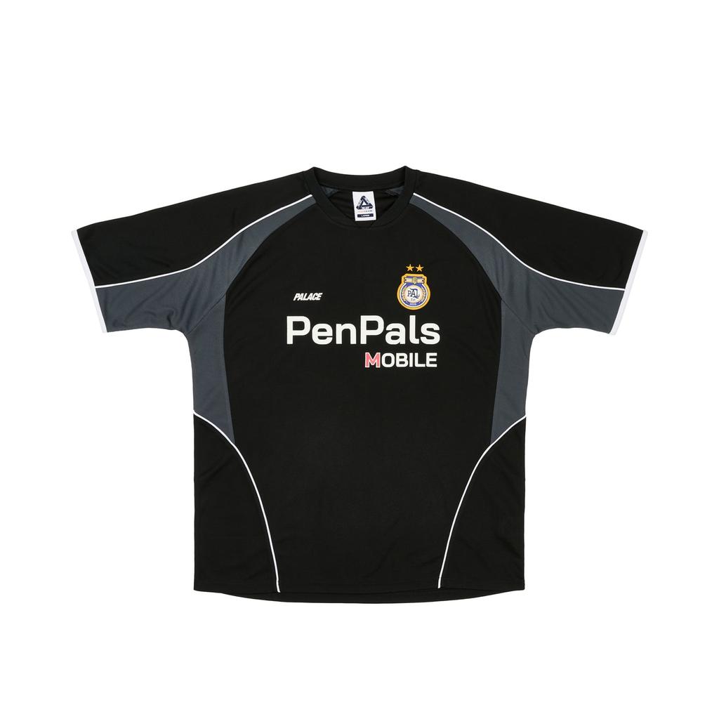 Palace Pen Pals Jersey Black Unisex Tops P26ES057