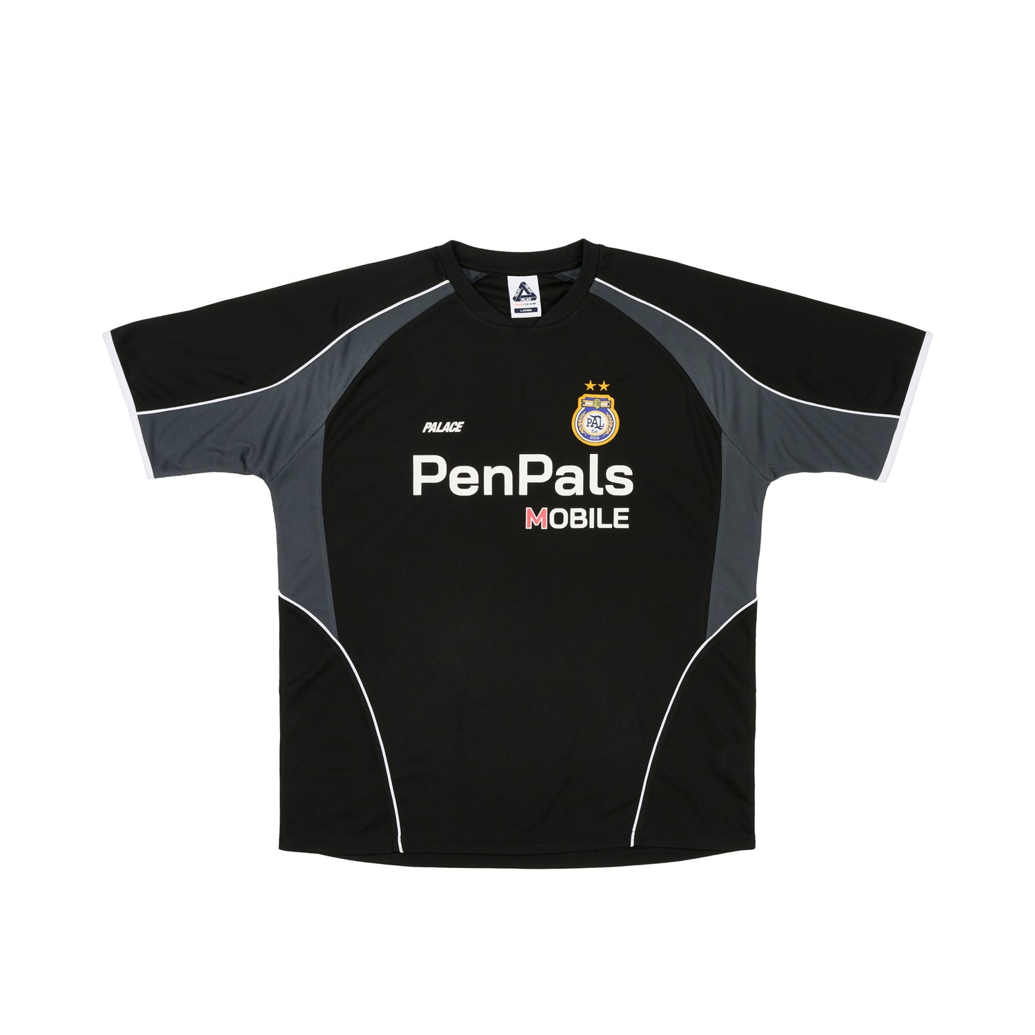 

Palace Pen Pals Jersey Black Unisex Tops P26ES057 L