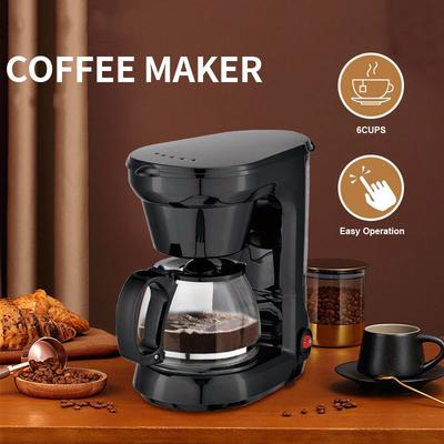 750ML Large Capacity Automatic Drip Coffee Machine Espresso Machine Household Office Thermal Insulation Coffee Maker