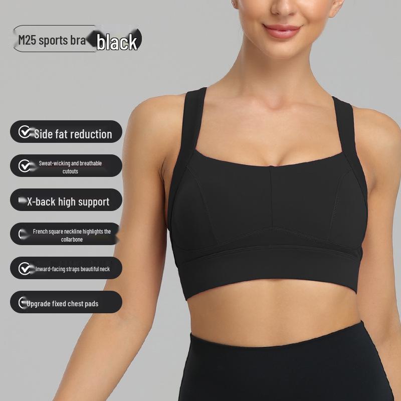 

Персиковый спортивный комплект для йоги: Сексуальный бюстгальтер с открытой спиной и обтягивающие брюки L