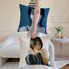 Kpop Style Beautiful Idol P-Park Gyu-Young Cushion Cover Pillowcase Short Plush Invisible Zipper Room Sofa Cushion Cover