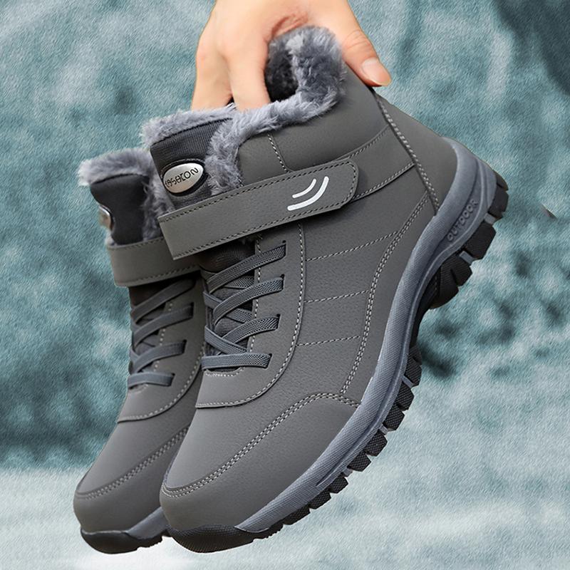 Men's Winter Snow Boots Cheap Shoes Clearance Free Shipping couple Sneakers Men's Women's Plush Non-slip Hiking Motorcycle Boots