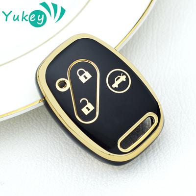 3 Buttons Remote Car-Styling Key Case Tpu Cover For Honda Accord CRV Civic Pilot Insight Ridgeline