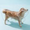 Dog Raincoat Can Be Pulled Out Pet Outdoor Supplies Waterproof, Rain, Wind and Transparent Full Package Puppy Reflective
