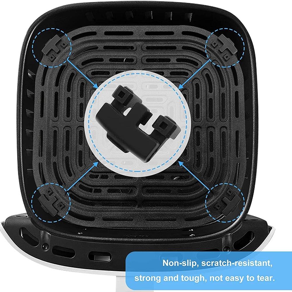 До 480°F Бамперы для аэрофритюрницы 4 шт. Черная резина Новые 1 — фото 10