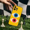 Geometric Bauhaus Art Silicone Anime Black Case For Iphone 17 Air 16 15 14 13 12 11 Pro Max Plus Basic