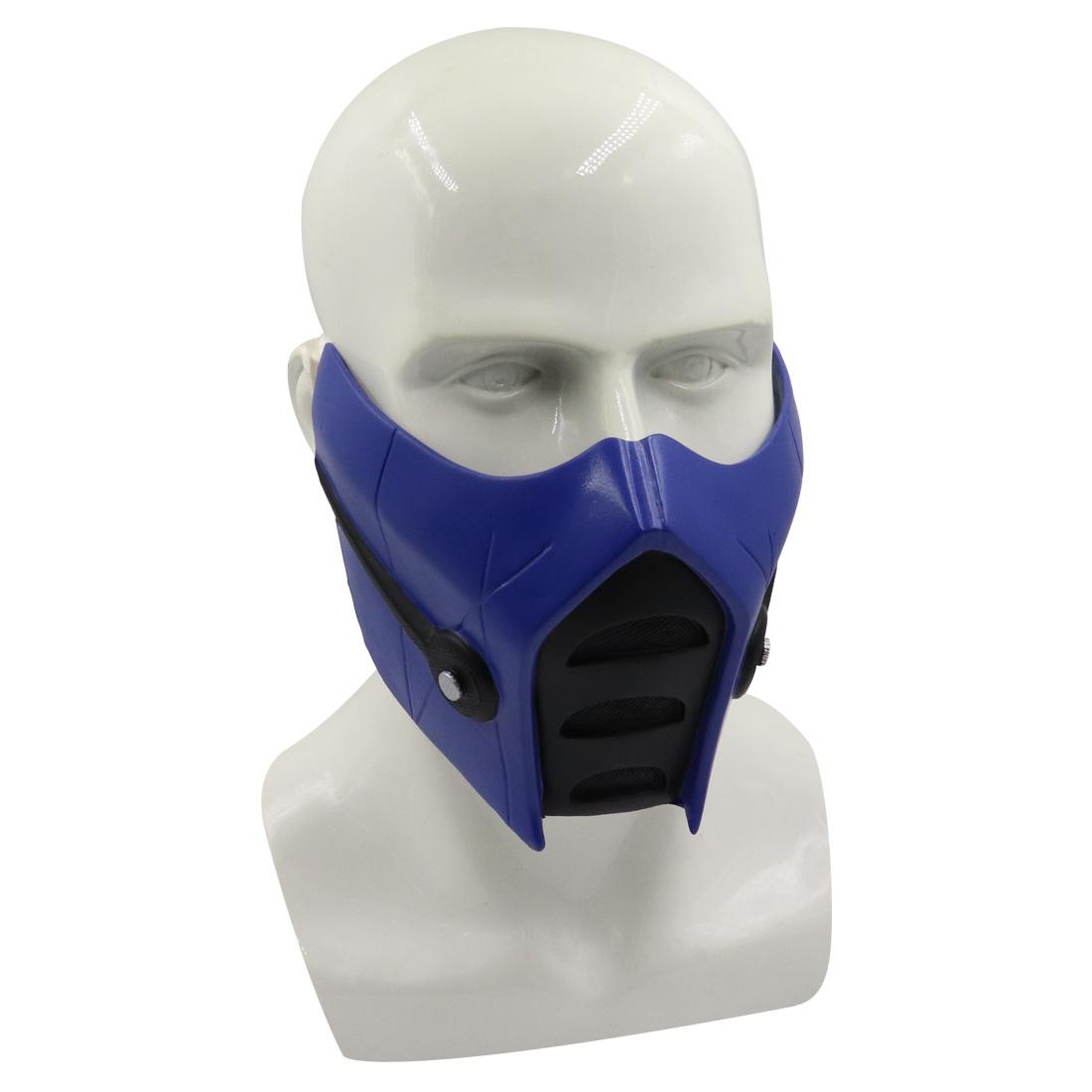 

Bulex Mortal Kombat Resin Cosplay Masks MK Scorpion Face Sub-Zero Mask Masker Unisex Halloween Cosplay Props