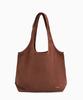 Madgoat Tank Top Canvas Shopper Bag_Cinnamon Brown