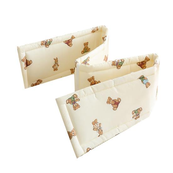 Universal Crib Bumper Soft Crib Side Guard Breathable Cotton Padding for Baby Crib Playpen Side Bed Protection Safe Crib Liner for Boys Girls