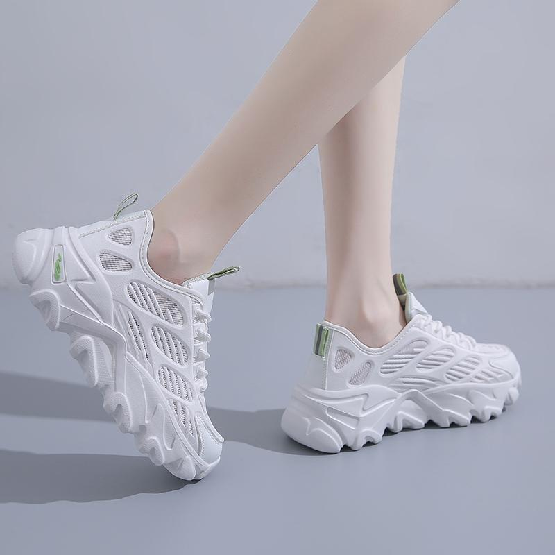 Summer Lightweight Breathable Mesh Women 'S Shoes To Increase Non -Slip Leisure Sports Women 'S Tennis Shoes Running Shoes Women