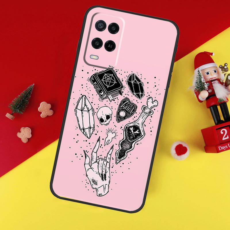 Hexerei Okkultismus Pentagramm Hülle Für Oppo A94 A74 A54 A60 A40 A80 A16 A76 A96 A98 A58 A78 A18 A38 A57 A17 A15 A5 A6 Pro