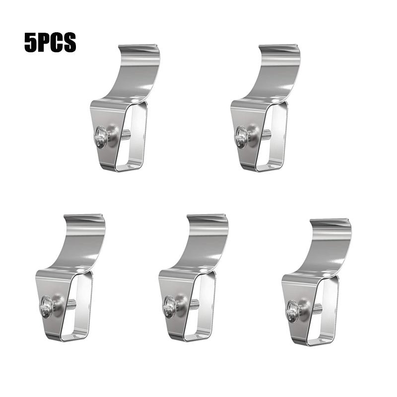 

5/10 шт. бесплатные зажимы для сайдинга крючки наружный боковой крючок для крепления на стену подставка крючок для камеры многофункциональный боковой зажим крюк