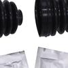 Rear Axle Inner and Outer CV Boot Kits Rubber Material Accessory Inner and Outer CV Boot Kits for Polaris Sportsman 500 4x4