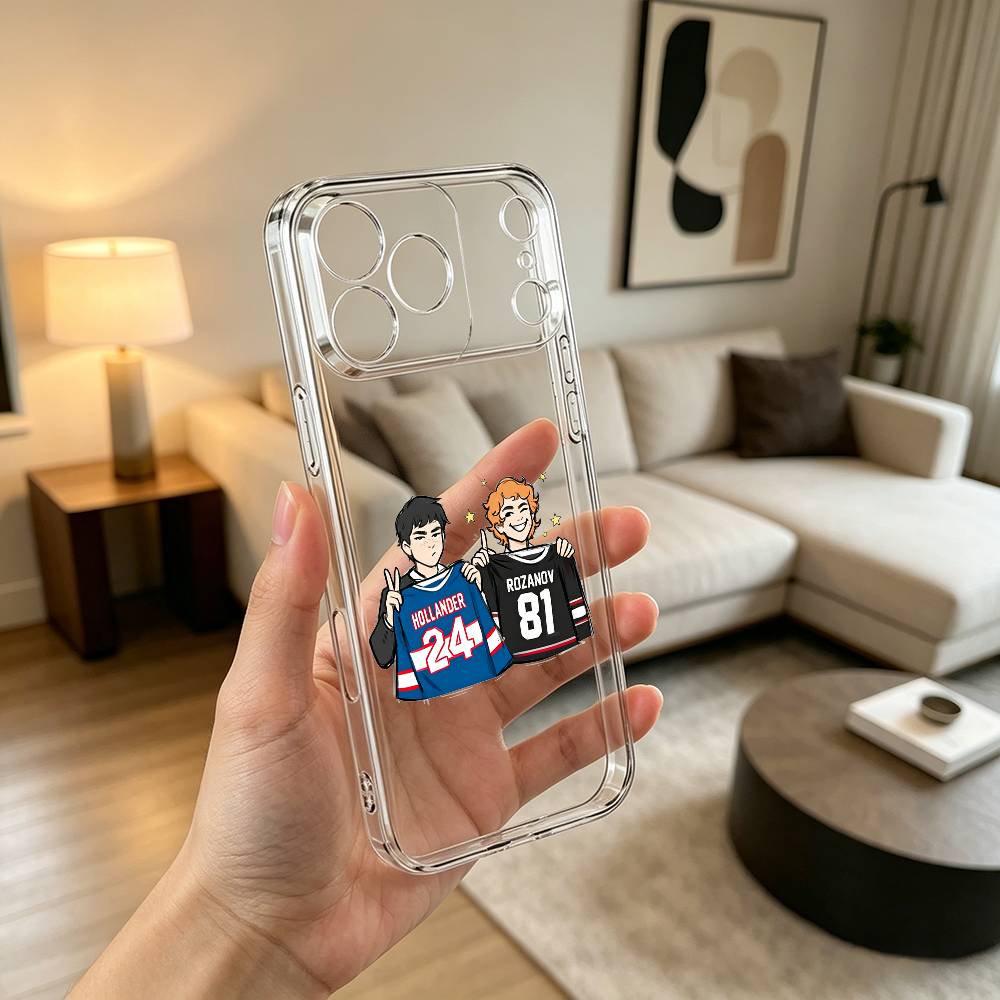 H-heated R-rivalry Cute  Phone Case For iPhone 17 16 15 14 13 12 11 Mini Pro Max Plus Transparent Cover