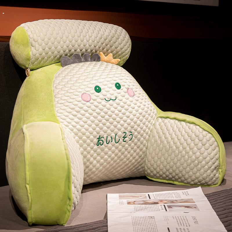 Four Season Universal Large Backrest Pregnant Women's Waist Relaxation Cushion Soft Waist Protection Pillows Soft and Comfortable Sofa Hug Pillow
