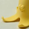 Cute Yellow Banana Peel Phone Holder 3D Printed Funny Banana Desktop Cell Phone Stand for All Mobile Phones
