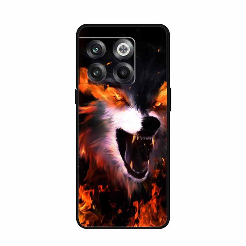 For OnePlus 10T 5G Case 1+10Pro Wolf Lion Soft TPU Silicone Back Case for OnePlus10 Pro 5G Cover Bumper Coque OnePlus 1+10T Capa