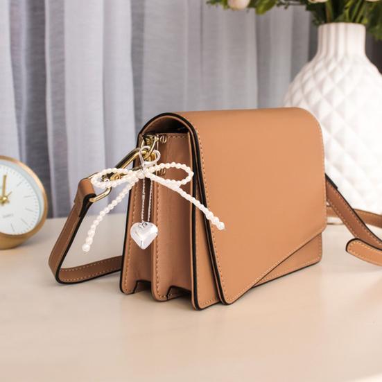 Pendant Keychain Bowknot Shape Wallet Car Backpack Keyring Decoration Decorative Chain Rearview Mirror Accessory