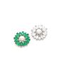 Rhinestone Cubic Zirconia Button for Clothes, Decorative CZ Sewing Buttons, Cashmere Knit Cardigan, Luxury Crystal, 5 Pcs