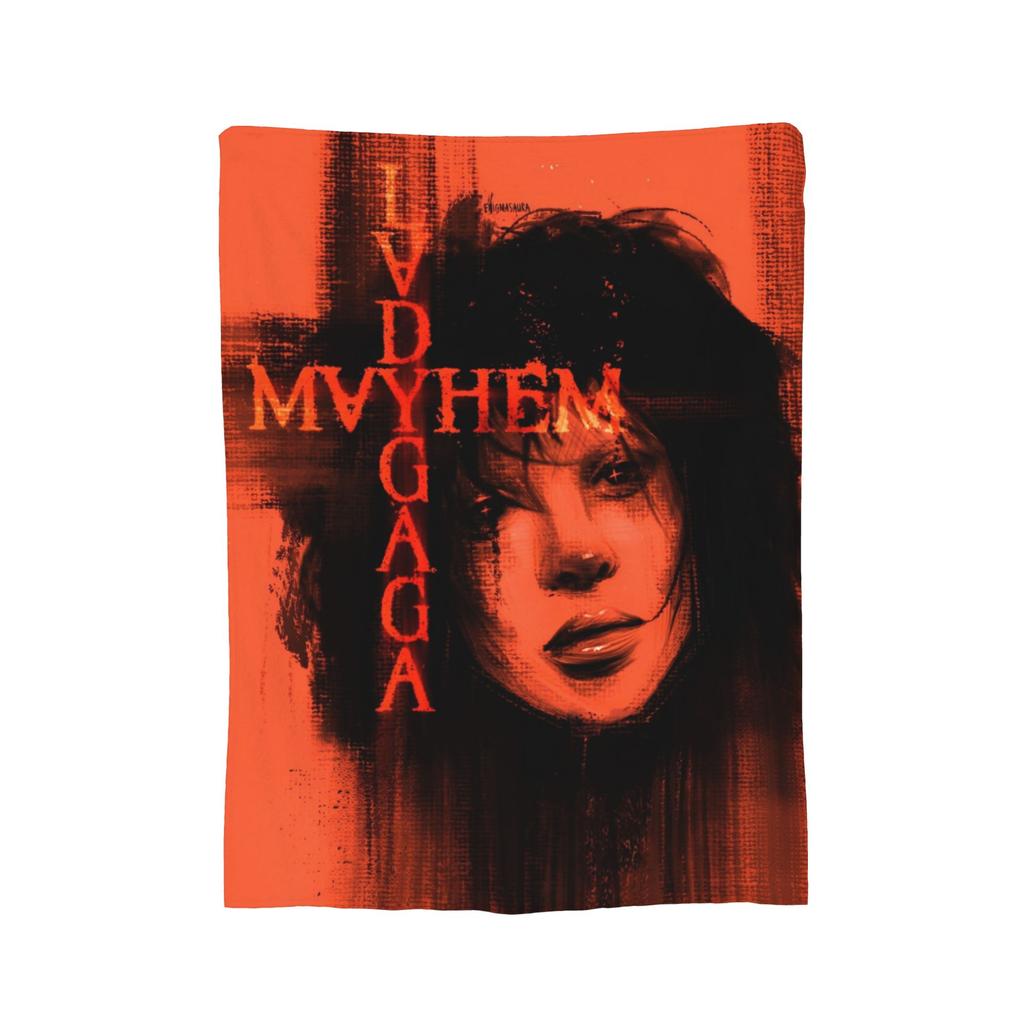 Lady Gagas Mayhem Blankets Velvet Spring Autumn   Multifunction Lightweight Thin Throw Blankets for Bedding Travel Bedspreads