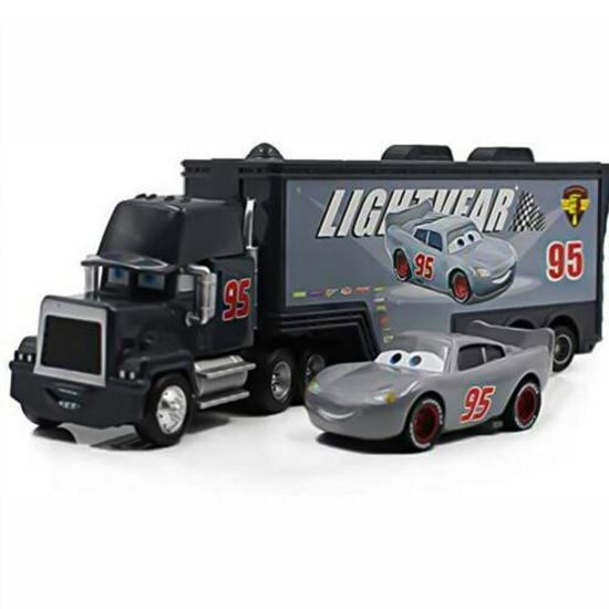Mack Truck & Race Car Alloy Toy Set for Kids