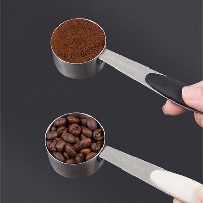 Acier Inoxydable Cuillères à Café Cuillère à Mesurer 30ml Petite Tasse Cuillère à Soupe pour Café Lait en Poudre Poudre de Fruits