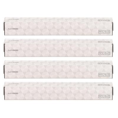 Folia Saran 30 cm x 50 m Opakowanie projektowe Monotone 4 sztuki [Limitowany wzór]