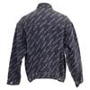 Balenciaga [/Inland Regulär] 675208 Gebrauchte BB Monogram Denimjacke XS schwarzGebraucht